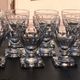 11 champagne glasses, 12 wine glasses and 12 crystal port glasses from Val st Lambert