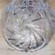 Vase cut crystal ball
