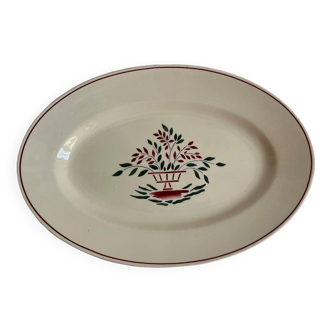 Plat ovale HBCM Montereau
