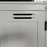 Old Parisian wooden locker room/wardrobe