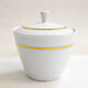 Baudour porcelain sugar bowl