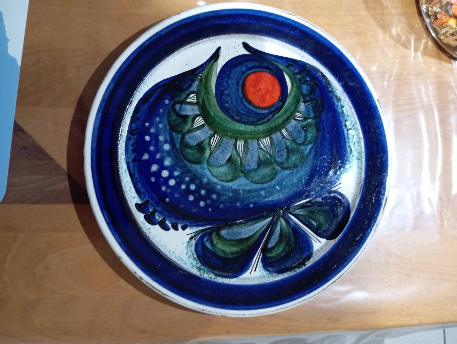 Wall plate "fish" Willy Steinlin