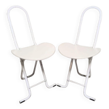 Pair of folding chairs Dafne by Gastone Rinaldi