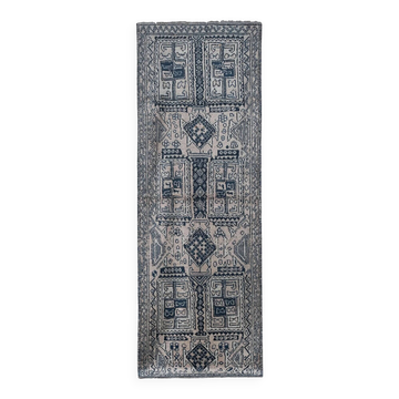 Tapis de couloir turc vintage