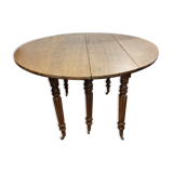 6-foot round table with elongations