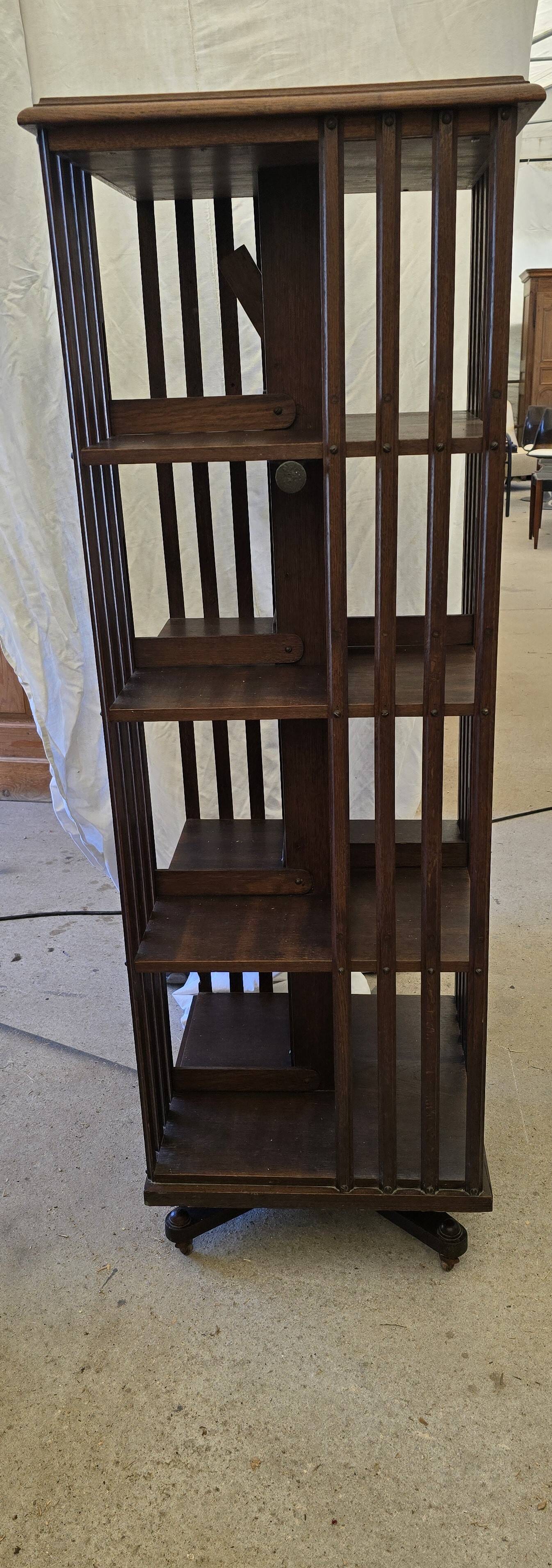 Victorian-era revolving library