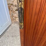 Paravent Baumann bois autoportant vague pliable vintage 1950