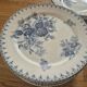 Antique table service Sarreguemines U&C Flore – 17 pieces