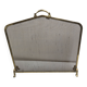 Brass fire screen