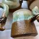 Cafetière, tasses céramiques organiques