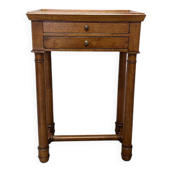 Table d'appoint vintage de style Empire français, années 1970