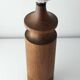 Large mid-century modern Danish teak table lamp