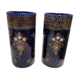Pair of glazed ceramic vases BEK 229