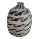 Vase noir gris dépoli