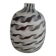 Vase noir gris dépoli