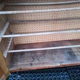 Low storage sideboard 2 doors iron base year 50 60