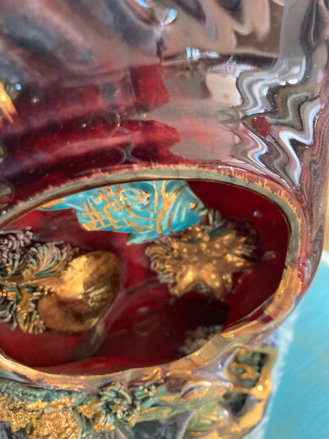 Night light lamp Ceramic fish Monaco