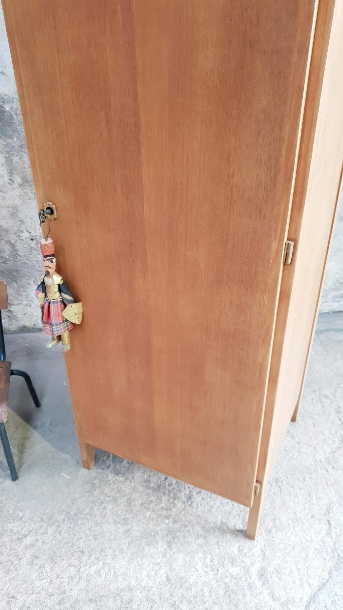 Vintage boarding school cabinet