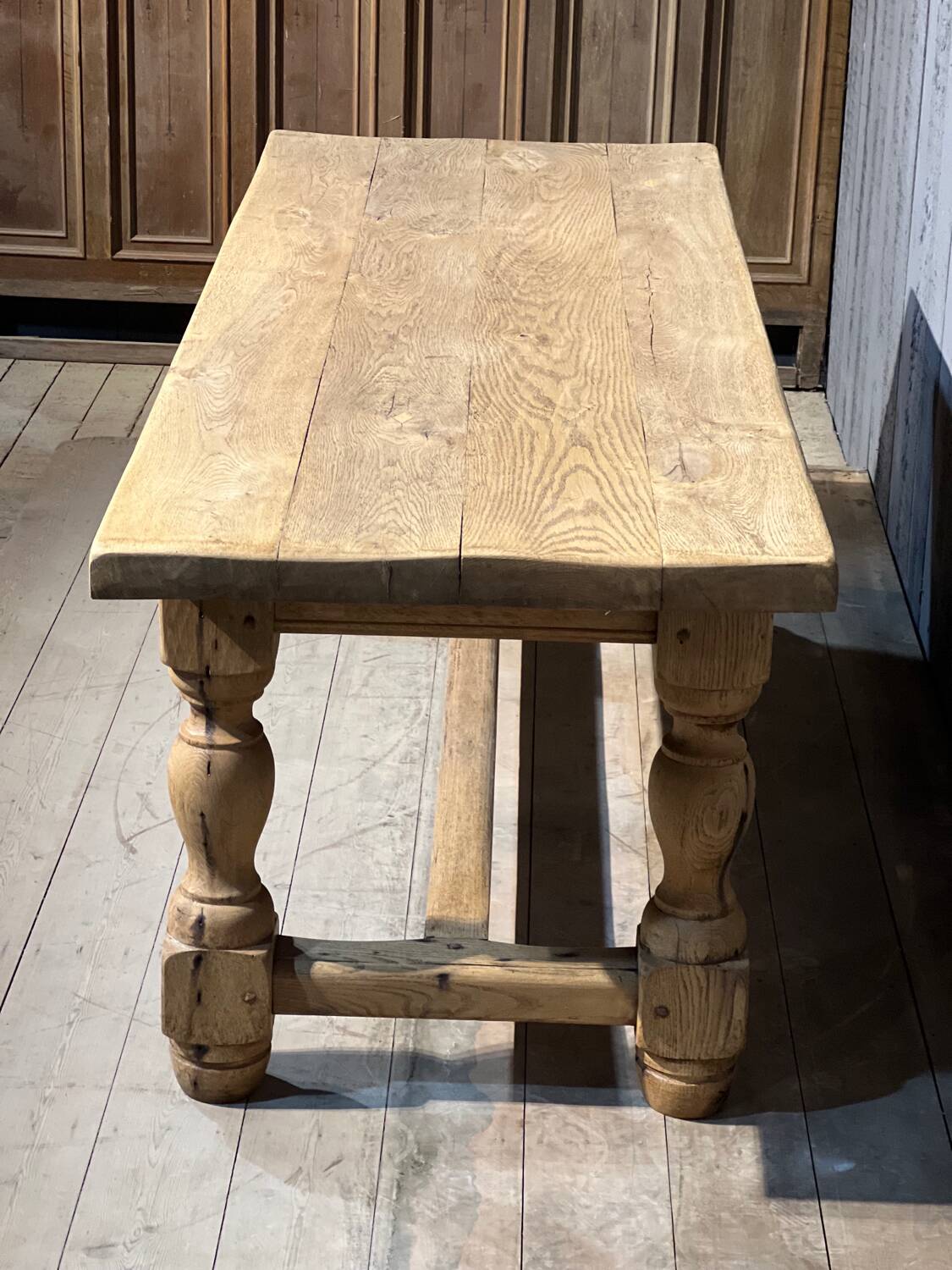 Faded Oak Farmhouse Table