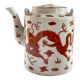 Teapot decorated with 2 dragons Republic 1912-1949 China