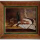 Still life with country ham by Jacques Jourdan
