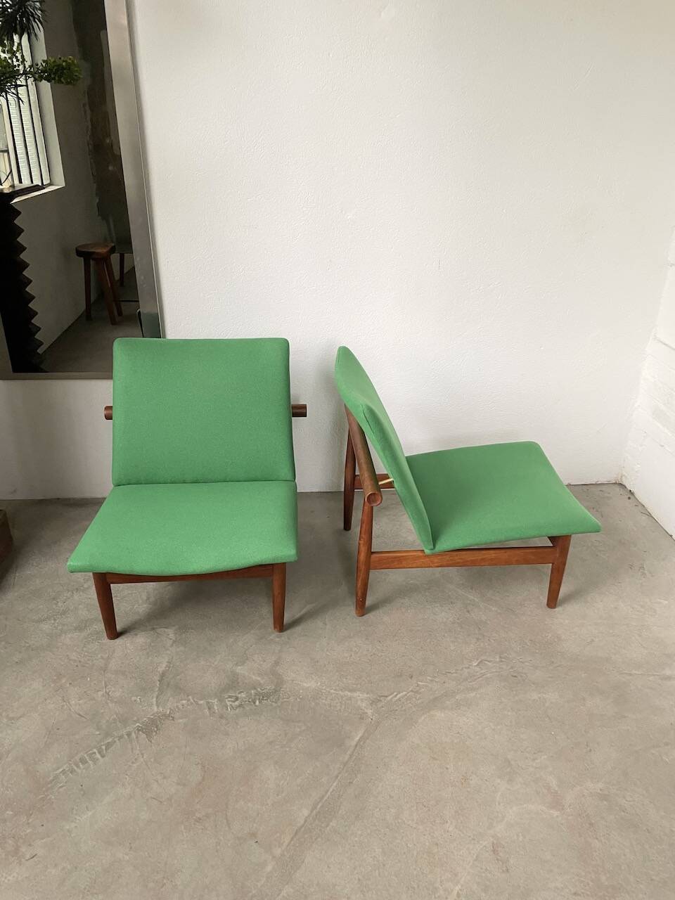 Pair of Finn Juhl Armchair model “Japan” France & Son