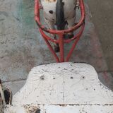 Sulky metal carousel two-seater 50s