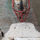 Sulky metal carousel two-seater 50s