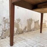 Walnut work table or presentation table