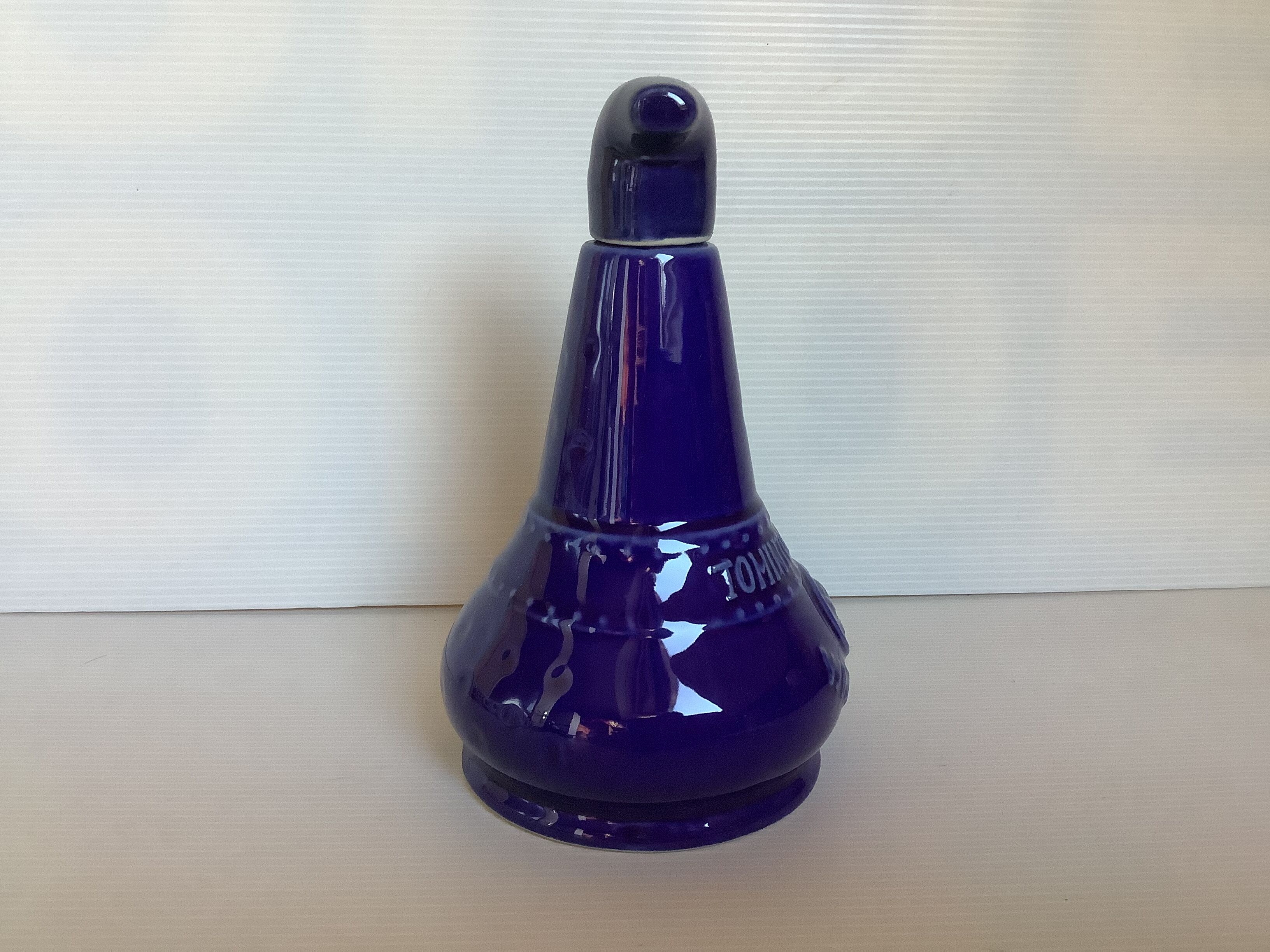 Blue bottle Tomintoul Glenlivet Whyte and Mackay