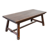 Table à manger brutaliste française inspirée par Georges Robert