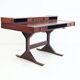 Modern mid-century wooden desk by Gianfranco Frattini for Bernini