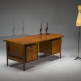 Model 207 Desk in Teak by Arne Vodder for Sibast, 1960s