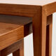 Tables gigognes modèle 163 en teck par Severin Hansen pour Haslev Møbelfabrik, ensemble de 3