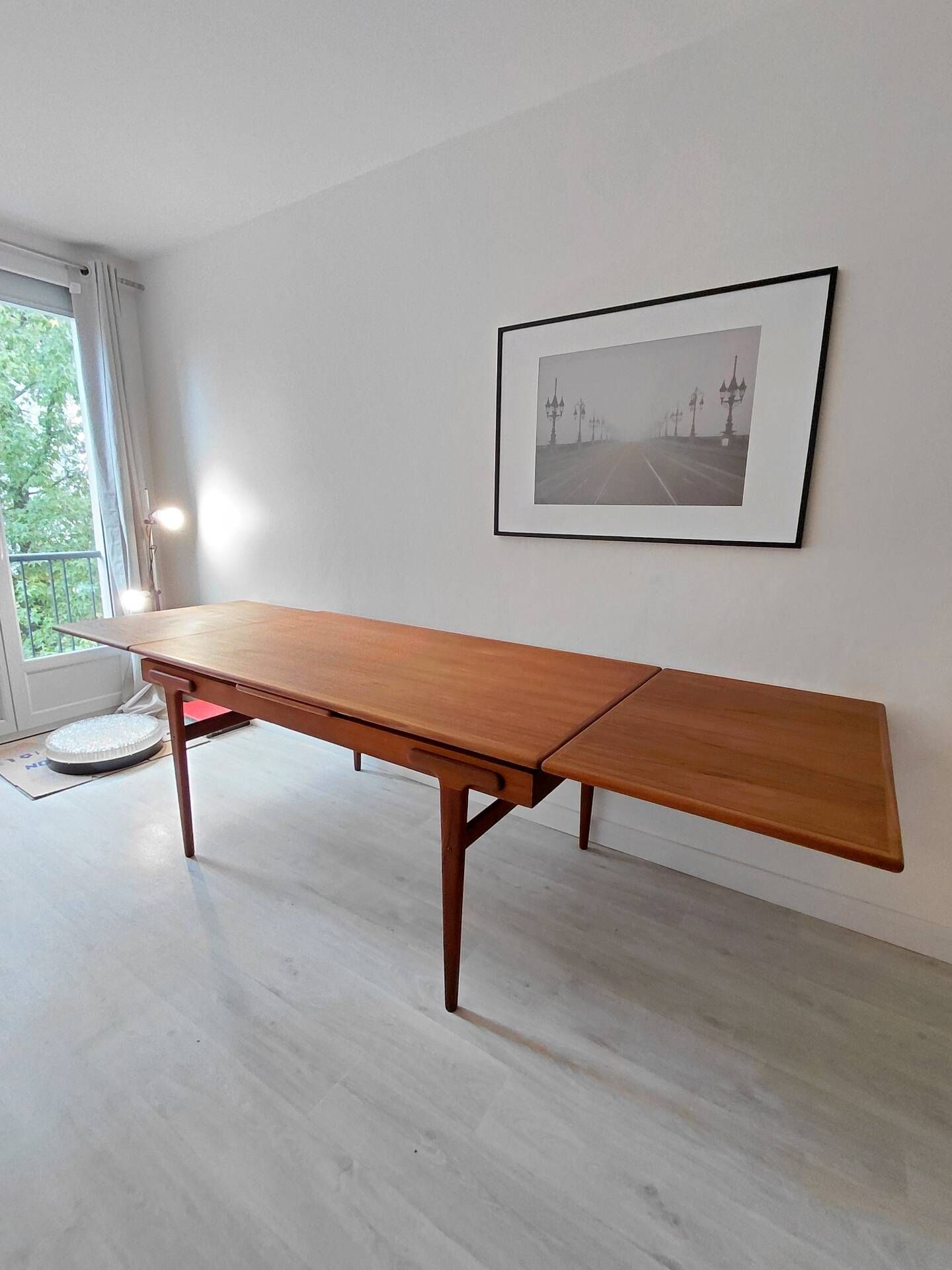 Danish dining table in teak model 83 – Gern Møbelfabrik, 1970s
