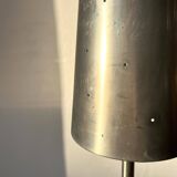Brushed silver metal lamp vintage design by Anne Nilsson for IKEA