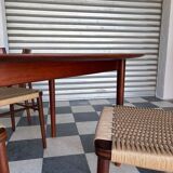Set of 5 chairs from the 50s designed by Georg Leowald