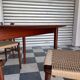 Set of 5 chairs from the 1950s designed by Georg Leowald.