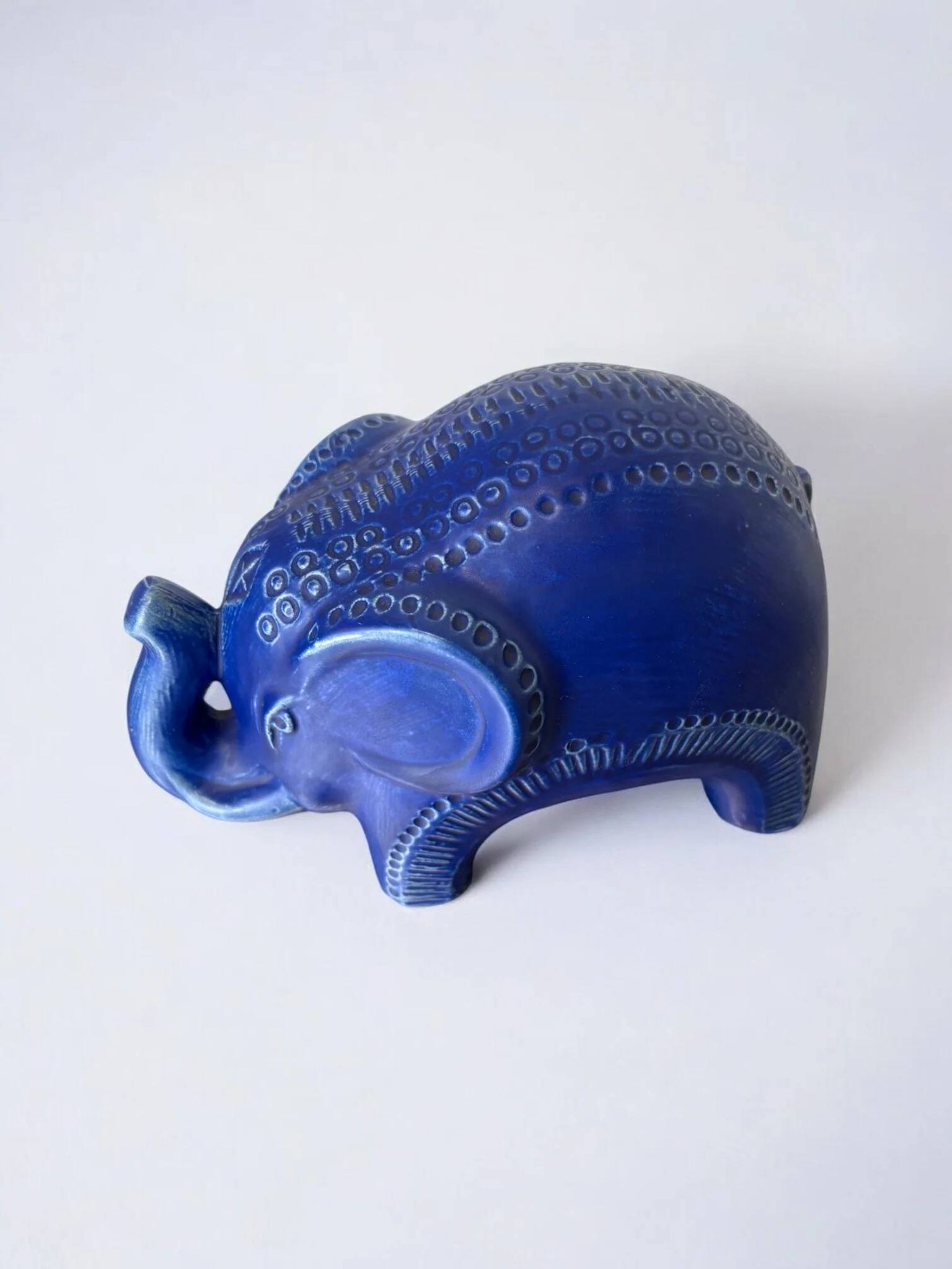 Ceramic elephant by Aldo Londi for Bitossi, Italy, 1960s