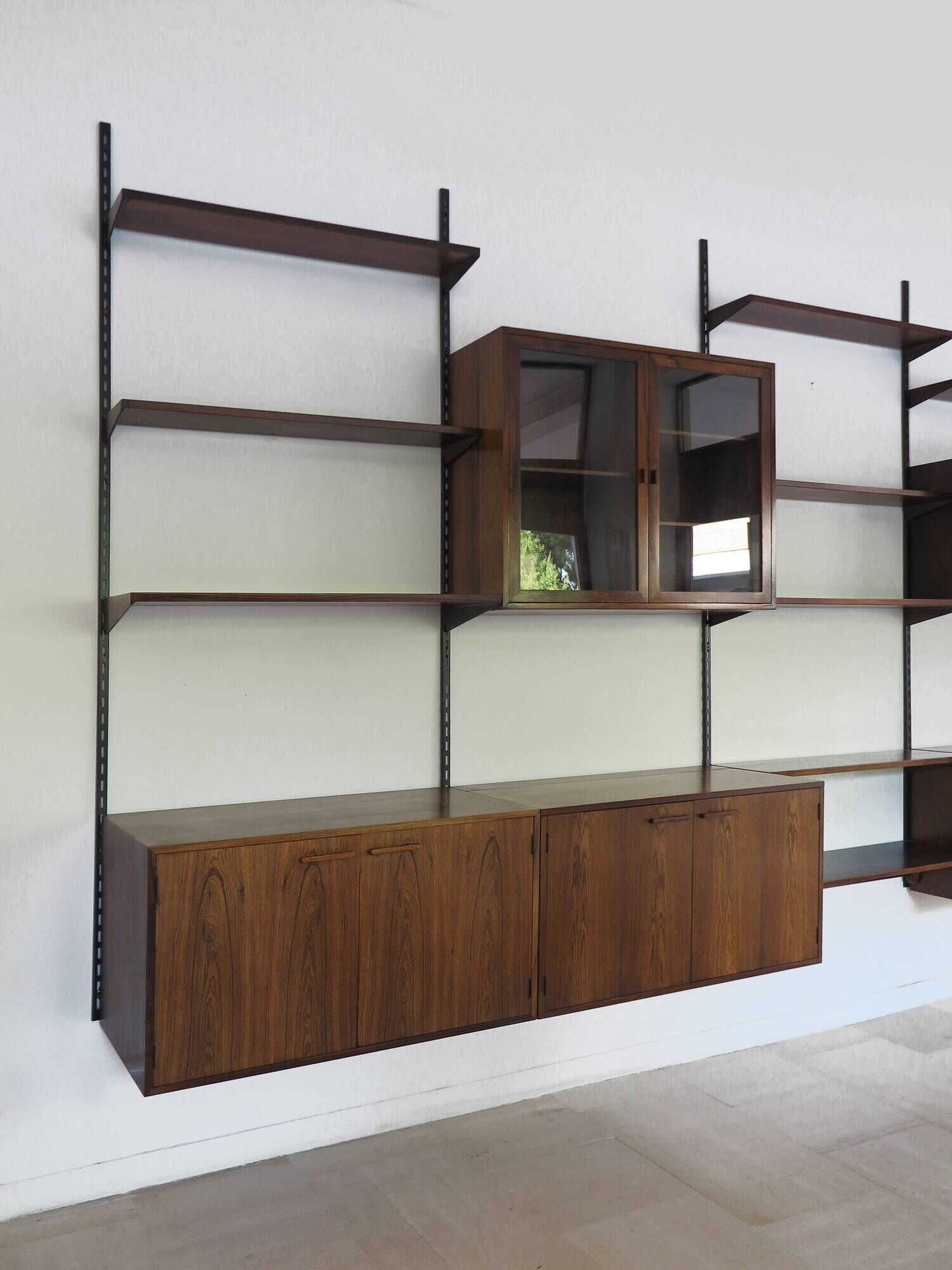 Kai Kristiansen Scandinavian shelving system, Denmark 1960s