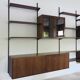 Kai Kristiansen Scandinavian shelving system, Denmark 1960s