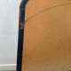 Large vintage brass and glazing bead mirror