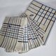 Vintage table set, damask tablecloth and 8 embroidered napkins with blue and white patterns