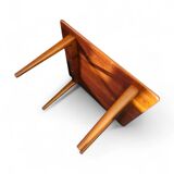 Danish square coffee table in teak by Mikael Laursen for A/S Mikael Laursen, Denmark, 1960s
