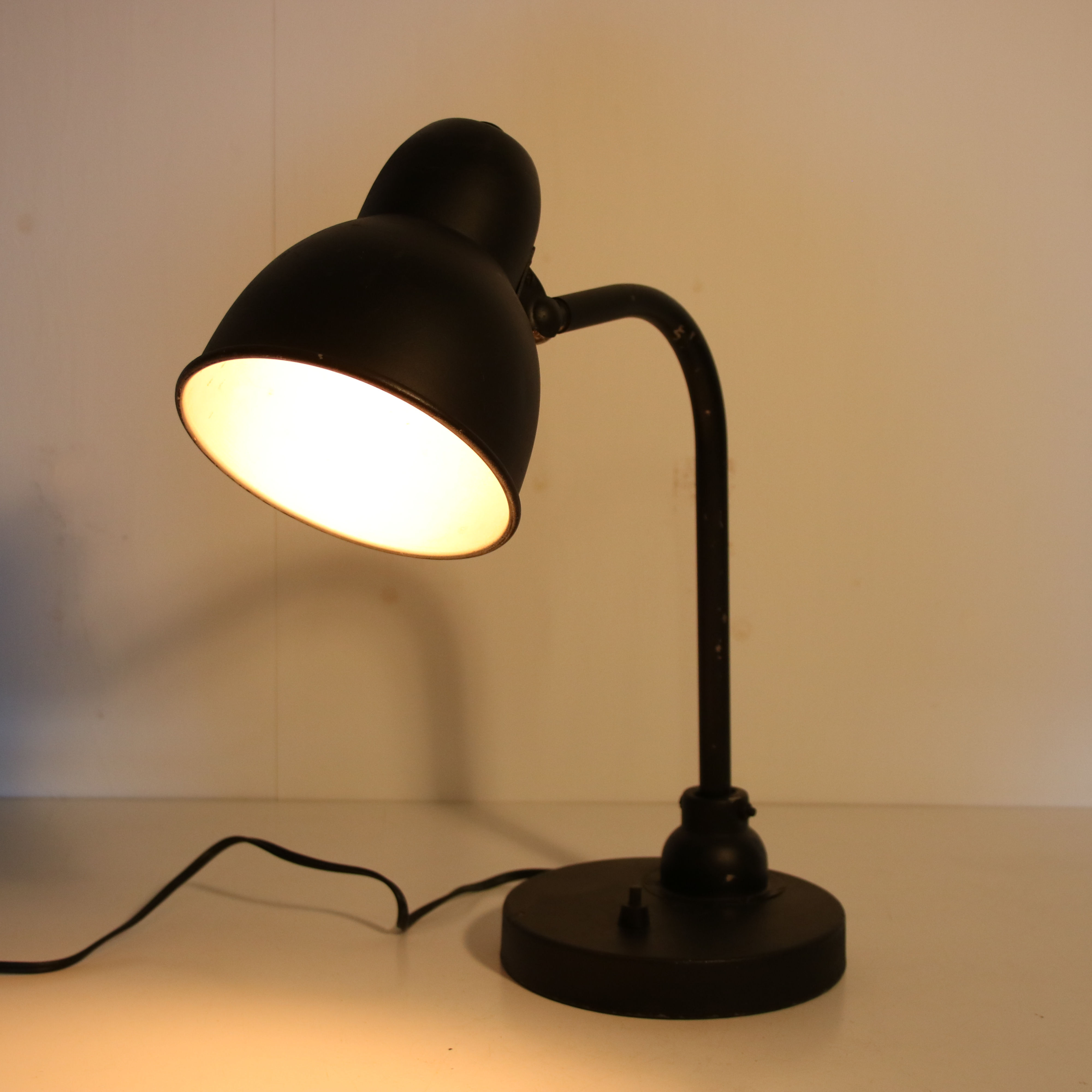 1950s Bauhaus style desk lamp from Germany