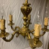Lustre en bronze 6 branches
