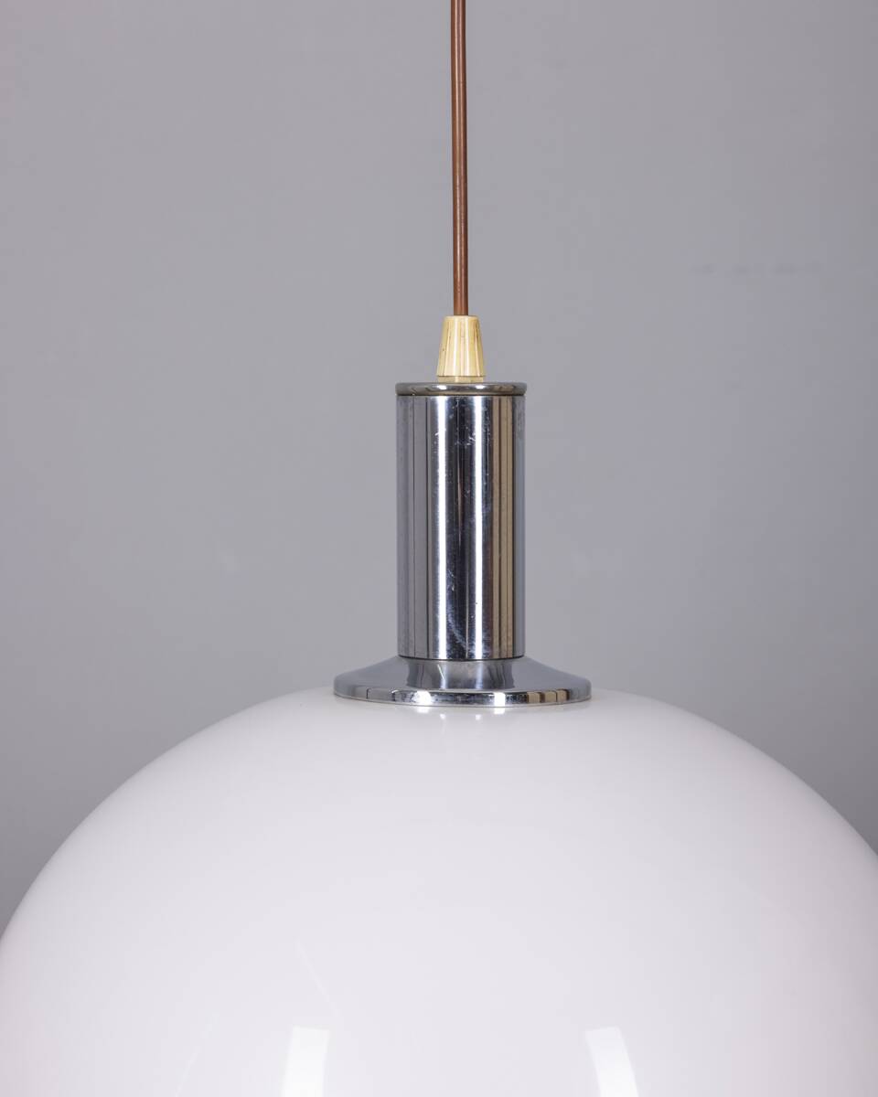 VINTAGE 1970S PLASTIC PENDANT LAMP IN ITALIAN DESIGN