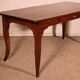 Louis XV table in oak, late 18th century.
