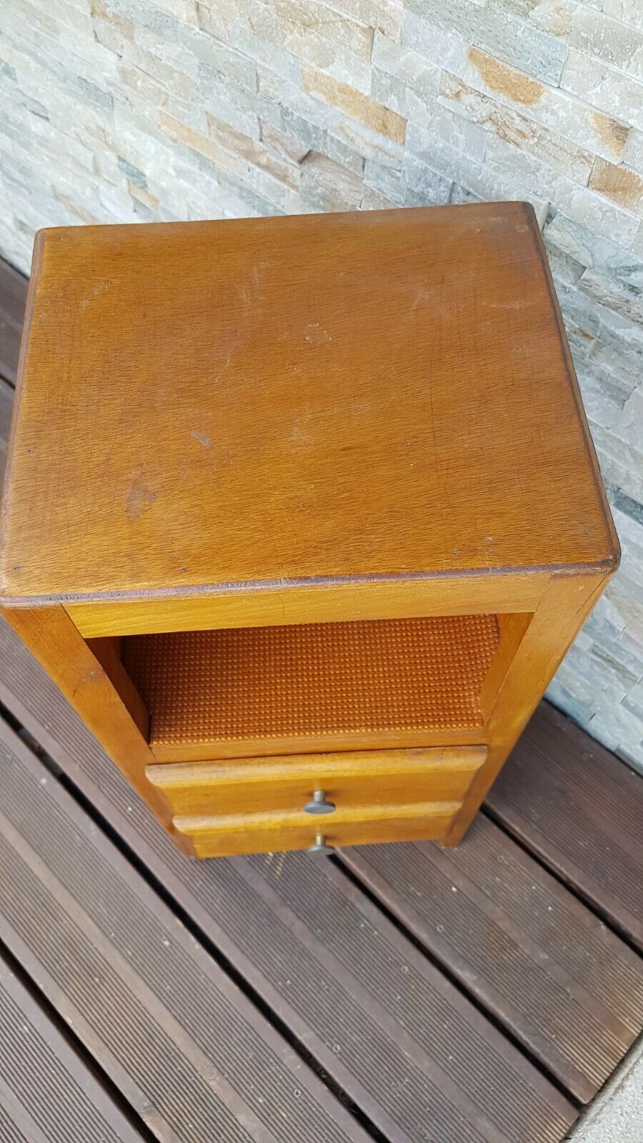 Vintage bedside table
