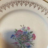 Digoin and Sarreguemines dessert service